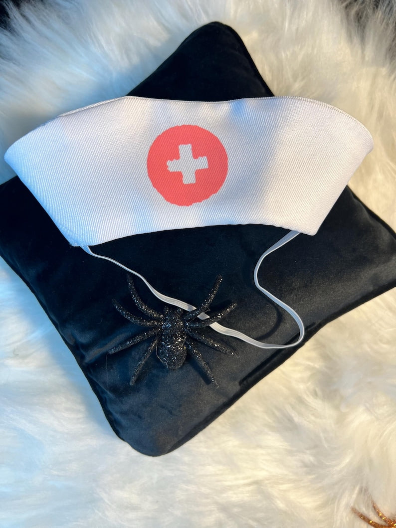 Adorable Nurse Dog Costume - Perfect for Halloween, pet costume, dog Halloween dress, dog Halloween costume, pet cosplay outfit, dog doctor