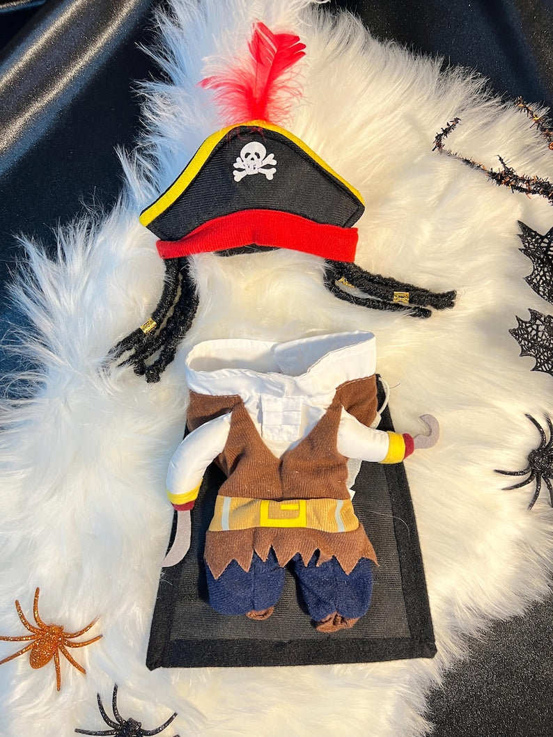 Dress up Your Pup as a Swashbuckling Pirate for Halloween Fun! pet costume, dog Halloween dress, dog Halloween costume, pirate dog costume