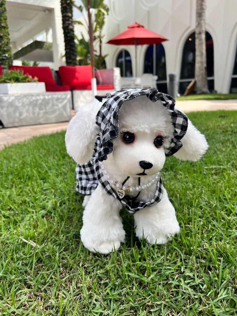 Adorable Pet Summer Attire - Dog Sun Dress Set, dress for pets, small dog outfit, dog costume party, Dog fashion, Dog dress, fancy dog dress