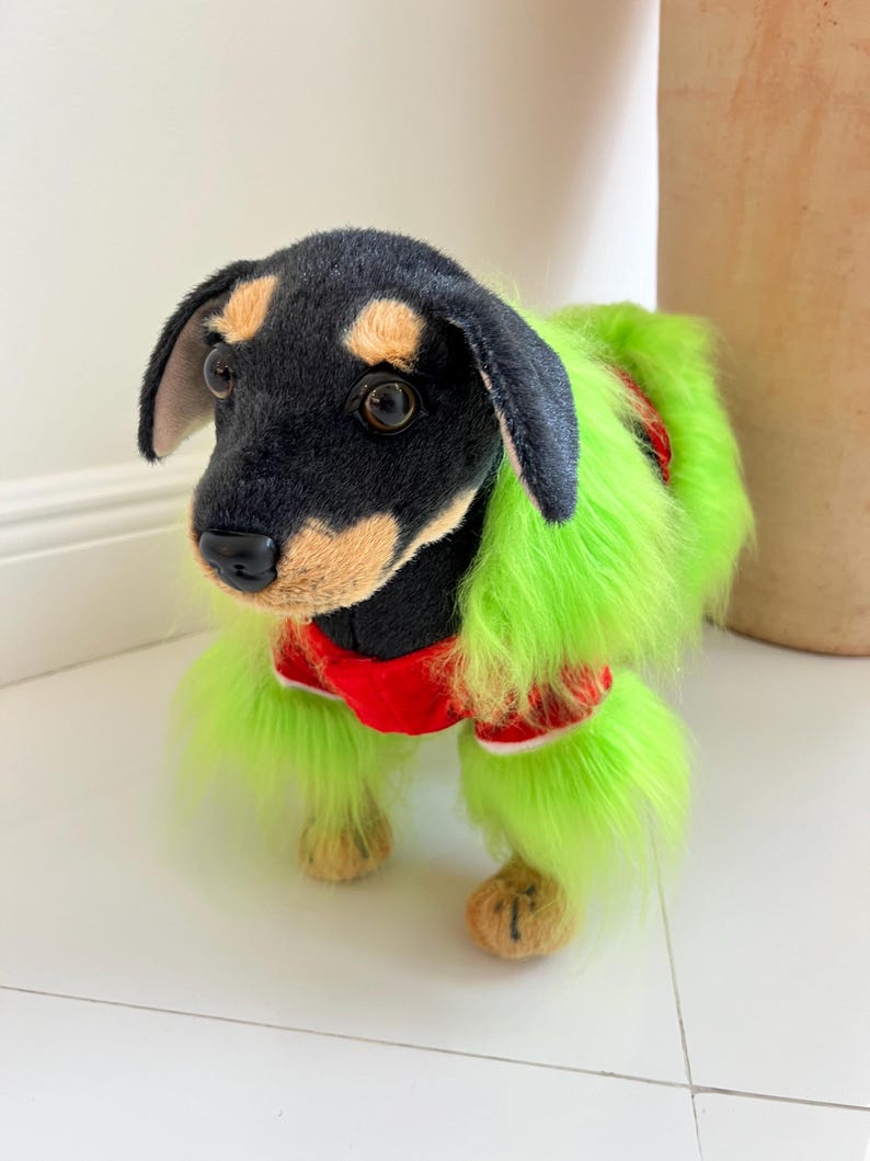 Whimsical Grinch Pet Cape for Holiday Cheer, Christmas tree Dog costume, festive holiday photo prop Santa tree costume, Dog Christmas gift