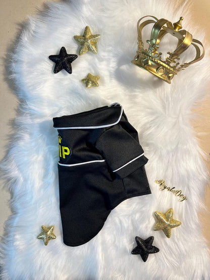 Stylish Fashion Statement for Pet Wedding - Luxury Dog Robe for VIP Pets, small dog clothes, dog fashion, wedding dog clothes, royal dog