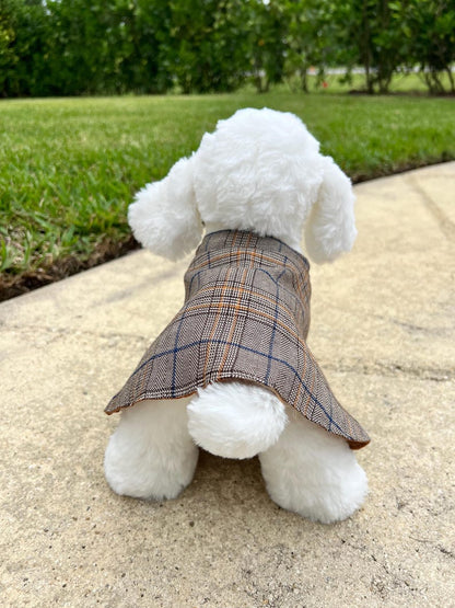 Mystery Solver Pet Costume - Sherlock Holmes Style Cape & Glasses, pet costume, dog Halloween dress, dog Halloween costume, pet cosplay outf