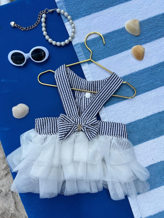 Pamper Your Pooch: Stylish Sundress Set, Elegant and Chic Dog Clothes for Weddings and Summer Events, elegant Dog dress, summer dog dresses