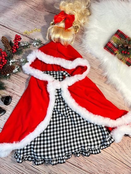 Adorable Cindy Lou Who Pet Costume for Festive Fun - Christmas & Halloween, grinch Dog Dress, elf dog dress, girl, large holiday dog outfit