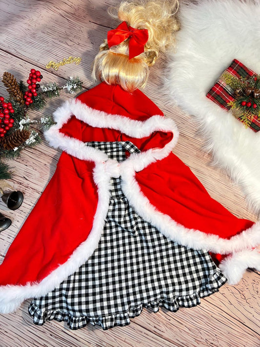 Adorable Cindy Lou Who Pet Costume for Festive Fun - Christmas & Halloween, grinch Dog Dress, elf dog dress, girl, large holiday dog outfit